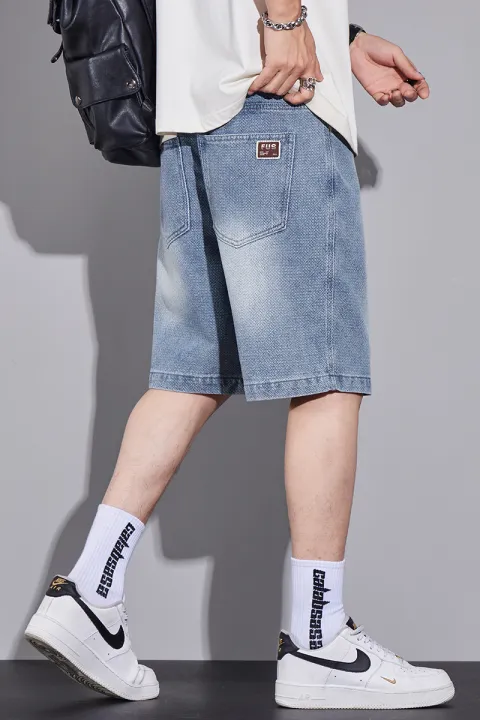 New%20in%20Men's%20Baggy%20Denim%20Shorts%20Starry%20Sky%20Fabric%20Soft%20Straight%20Vintage%20Casual%20Fashion%20Wide%20Short%20Jeans%20Streetwear%20-%20Image%207