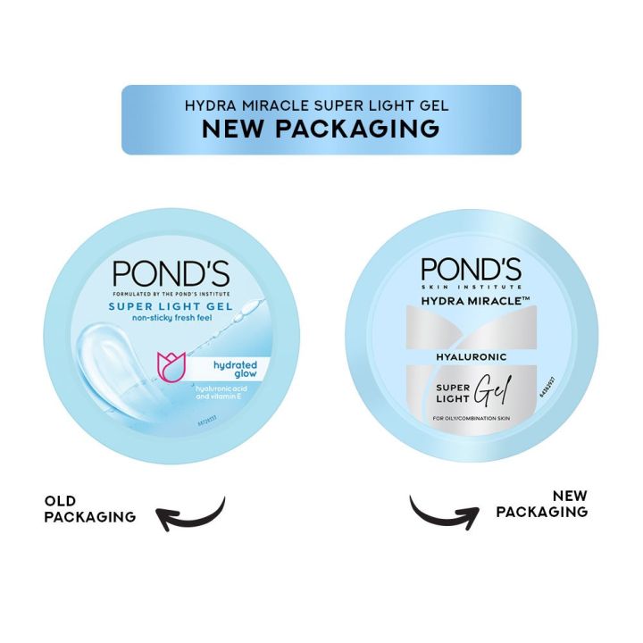 POND'S%20Super%20Light%20Gel%20100ml%20Hydrated%20Glow%20With%20Hyaluronic%20Acid%20&%20Vitamin%20E%20-%20Image%202