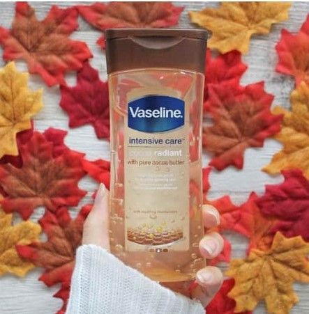 International European Product Vaselin Intensive Care Cocoa Radiant Body Gel Oil 200m