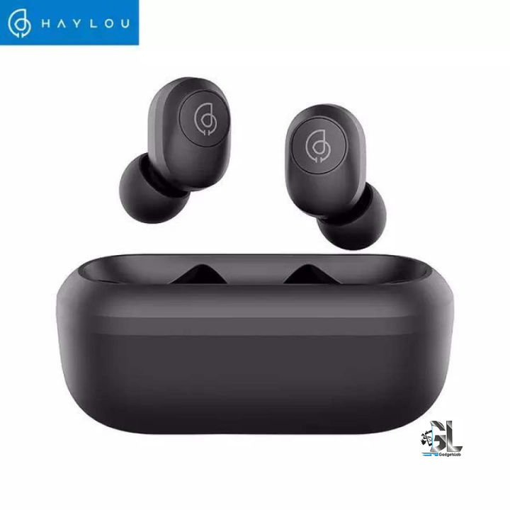 Xiaomi Haylou GT2 TWS BT Earphones BT5.0 Wireless Earbuds Mini Portable Earpieces DSP Noise Reduction HD Stereo Call Sports Running Headset With Mic Charge Cable For iPhone Huawei Xiaomi Smartphone