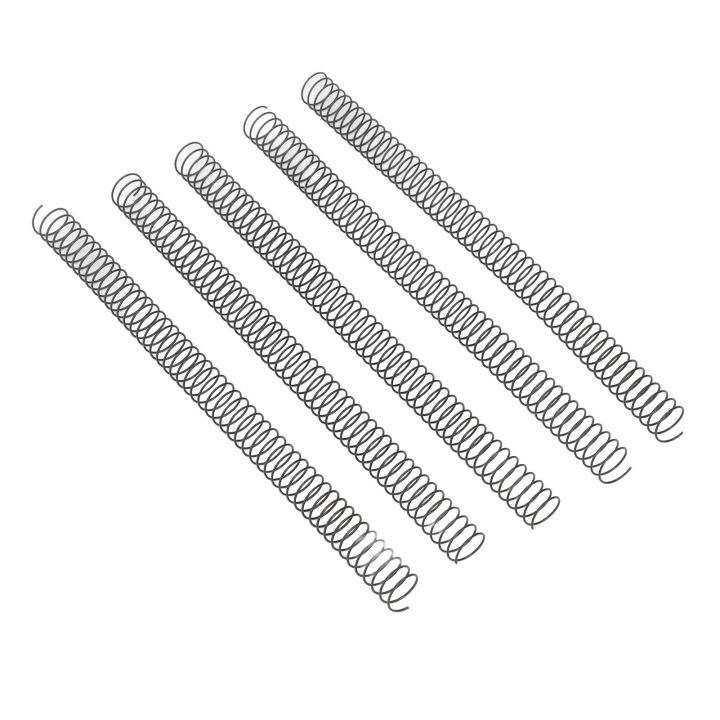 Respicefinem 100 Pieces Spiral Binding Coils Iron 14.3mm - View #10
