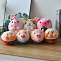 Anpanman Jumping Ball USB Charging Smart Voice Dialogue Seaweed Pig Jumping Ball Electric Plush Toy. 