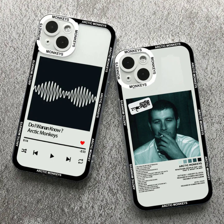 【Buried Buzie】Fashion Arctic Monkeys Phone Case for IPhone 14 12 Mini 13 15 Pro MAX XS XR 7 X 8 Plus SE2 Clear Soft Fundas for Iphone 11 Cover