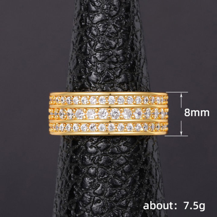 Huitan%20luxury%20unisex%20ring%20Three%20rows%20of%20diamonds%20set%20with%20zircon%20ring%20Status%20symbol%20of%20premium%20men's%20ring%20-%20Image%205