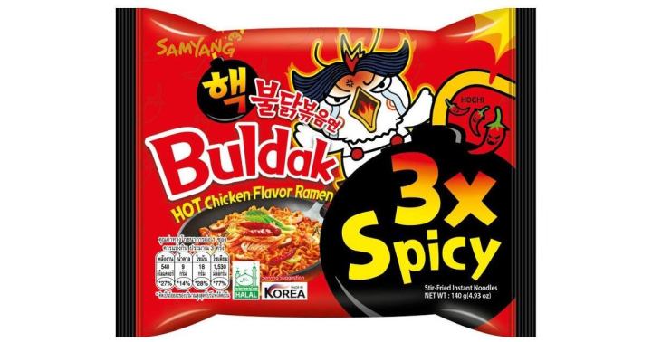 Samyang%20Korean%20Buldak%20Hot%20Chicken%20Flavor%20Ramen%203X%20Spicy%20Noodles%20140%20gm%20-%20Image%204