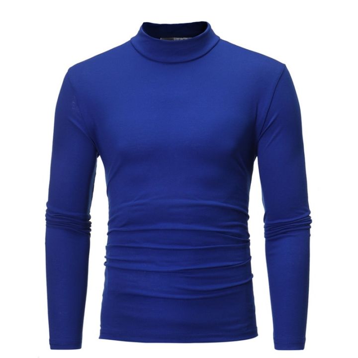 Jodimitty%20Winter%20Warm%20Half%20High%20Collar%20Fashion%20Thermal%20Underwear%20Men%20Mock%20Neck%20Basic%20T-shirt%20Blouse%20Pullover%20Long%20Sleeve%20Top%20-%20Image%202