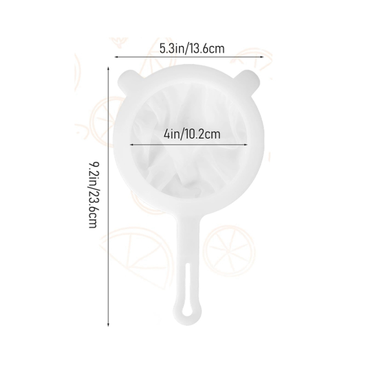 2%20Pcs%20Plastic%20Nylon%20Food%20Strainer%20Yogurt%20Mesh%20Strainer%20with%20Handle%20for%20Kitchen%20Juicing%20100/400%20Mesh%20-%20Image%202