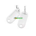5/10 pcs x Plastic Key Tag with Split Ring Label Window ID Label Keyring Key Tags Key Holder. 