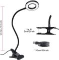 Clip on Light Reading Lights Clamp Light with USB LED Desk Lamp Flexible Night Light for Reading/Bed Headboard Headbaord Light. 