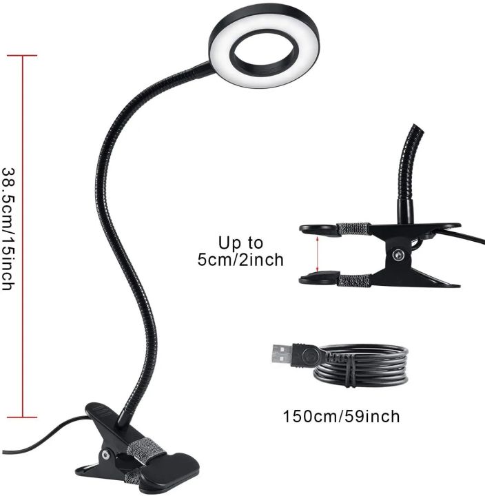 Clip%20on%20Light%20Reading%20Lights%20Clamp%20Light%20with%20USB%20LED%20Desk%20Lamp%20Flexible%20Night%20Light%20for%20Reading/Bed%20Headboard%20Headbaord%20Light%20-%20Image%206