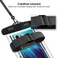 Doomhot Waterproof Phone Case Summer Swimming Diving Surfing Small Waist Floating Airbag Mobile Phone Waterproof Bag for 7.2 inches Phone Swimming Dry Bag IPX8 Protective. 