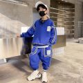Children Boys Clothing Set Fashion Baby Boy Tracksuits Street Clothes Teenage 5 6 8 11 12 Years Autumn Kids Sports Suits 2Pcs. 