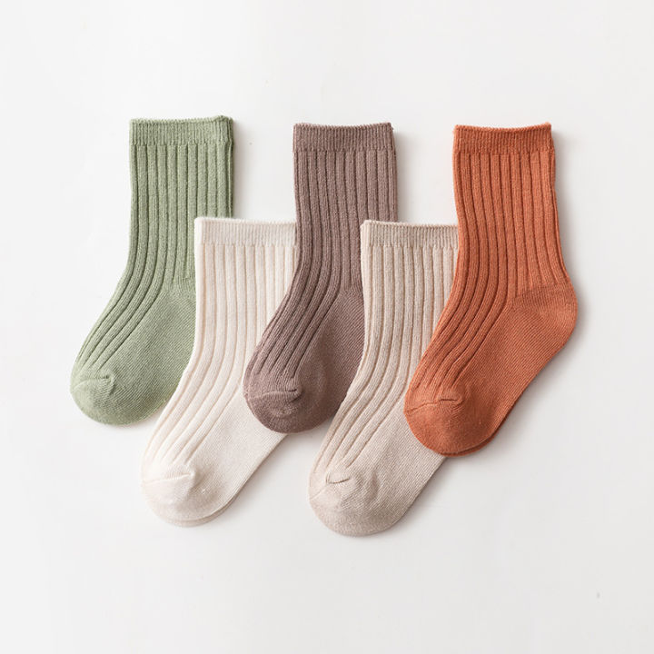 Spring%20and%20autumn%20new%20children's%20socks%20men's%20treasure%20female%20treasure%20cotton%20socks%20double%20needle%20medium%20tube%20socks%20baby%20newborn%20socks%20wholesale%20in%20large%20quantities%20-%20Image%208