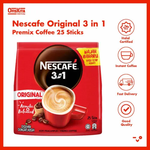 Nescafe%20Original%203%20in%201%20Coffee%20Mix%20(18gm%20x%2025%20stiks)%20450gm%20(Malaysia)%20-%20Image%202