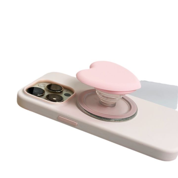 Love%20Heart%20Cellphone%20Airbag%20Support%20Telescopic%20Folding%20Retractable%20Lazy%20Desktop%20Magnetic%20Suction%20Magsafe%20Applicable%20iPhone%20-%20Image%205