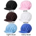 Catering Chef Cap Hair Nets Hotel Restaurant Canteen Bandage Adjustable Cap Food Service Cook Hat Work Wear. 