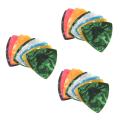 30Pcs Acoustic/Electric Guitar Picks Plects 0.46mm---Assorted Color. 