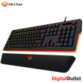 Gaming Keyboard Anti-Ghosting RGB Magnetic Wrist Rest 1.8m USB Cable. 