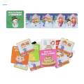 Visual Schedule , Matching Card, Flash Cards Learning Educational Time Activity Set, Learning Materials, for Children Skills. 