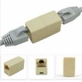RJ45 Lan Jointer White (5PCS) / RJ45 Ethernet Lan Cable Joiner Coupler Connector Coupler Jointer.