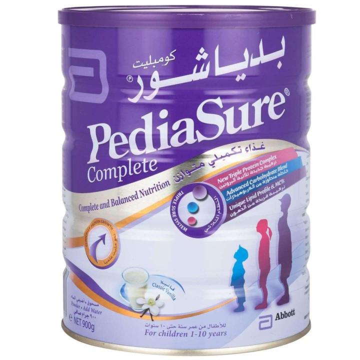 Pediasure Vanilla Flavour Milk Powder 900gm Product of Singapore