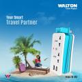 Walton Travel Adapter(2 Pin Plug & 1.52 Meter Cable) - Multi Plug - multi plug. 