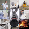 Full Mask Masks Activated Caon Filter Nuclear and Chemical with 40mm for Gases. 