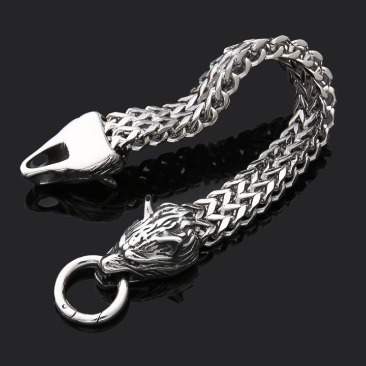 Norse%20mythology%20virgin%20wolf%20head%20stainless%20steel%20bracelet%20men's%20ring%20handmade%20hand%20accessories%20wholesale%20dropshipping%20-%20Image%204