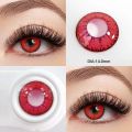 OVOLOOK-1pair(2pcs) Anime Cosplay Color Contact Lenses For Eyes Red Blue Multicolored Eye Color Lens Beauty Colored Eye Lenses. 