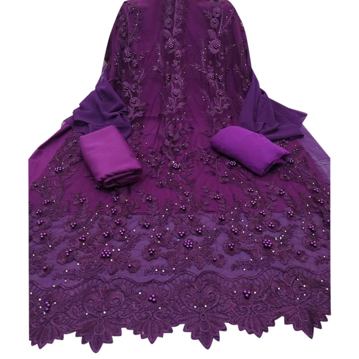 Kusiana%20Georgette%20Embroidery%20Work%20Shalwar%20Kameez%20For%20Women%20-%20Image%202