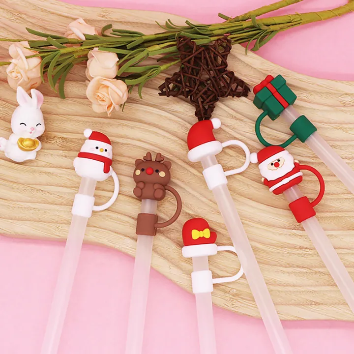 Christmas%20New%20Year%20Theme%20Cute%20Straw%20Dust%20Cap%20Dust%20Plug%20Detachable%20Doll%20Cute%20Straw%20Dust%20Cover%20Glass%20Stainless%20Steel%20Straw%20Cover-Cola%20Kids%20-%20Image%205