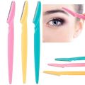 3pcs Colorful Eyebrow Trimmer Face Hair Razors Women Eyebrow Shaver Hair Removal Makeup Tools. 