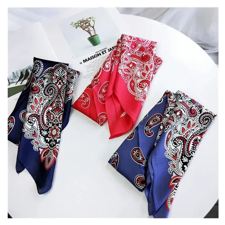 2023%20Fashion%20Bandana%20Hair%20Scarf%20For%20Women%20Paisley%20Print%20Kerchief%20Silk%20Satin%20Head%20Scarfs%20Square%20Shawl%20Wraps%20Neck%20Scarves%20For%20Lady%20-%20Image%202