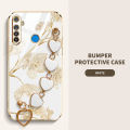 Love Bracelet case for OPPO Realme 5i Back Cover Bauhinia Flower Case OPPO Realme 5 6i 5S 5 Pro. 