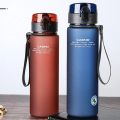 BPA Free Sports Water Bottle Space Cup 400ml 560ml Plastic Cup High Quality Children's Water Cup Fitness Outdoor Frosted Cup. 