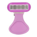 Lan KOU Ladies Razor 6 Layer Blades Manual Body Hair Removal Blade for Armpit Leg Beard. 