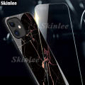 Phone Case for Samsung Galaxy A15 Back Cover Fashion Marble Tempered Glass Soft Silicone Cases Casing Hp for Samsung A15 Cover Cases. 