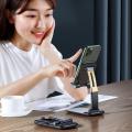 Adjustable Foldable Desk Phone Holder, Compatible With All Smart Phones & Tablets - Mobile Stand - Mobile Stand. 