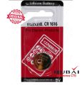 Maxell CR-1616 Lithium 3V original battery, Made In Japan Use for various purposes. 