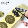 Custom Embosser Stamp Persoanlized Logo Embossing Seal Address For Paper Document Envelope Embosser Wedding Invitations.