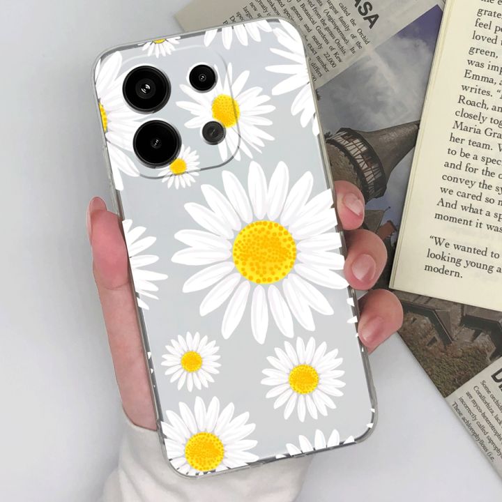 Phone%20Case%20For%20Xiaomi%20Redmi%20Note%2013%204G%20Back%20Cover%20Cute%20Cat%20Shockproof%20Transparent%20Silicone%20Matte%20TPU%20For%20Redmi%20Note%2013%20Pro%20Funda%20-%20Image%206