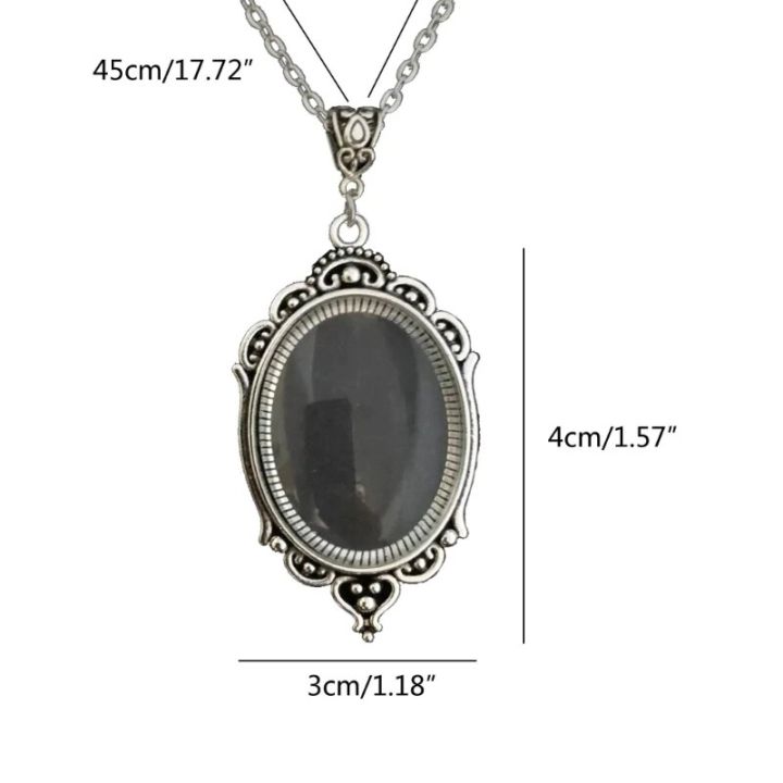 Pendant%20Necklace%20Magnifying%20Glass%20Pendant%20Necklaces%20Magnifying%20Glass%20Choker%20Alloy%20Material%20Pendant%20Choker%20for%20Women%20Girl%20-%20Image%205