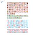 Word Building Chart Word Learning Desktop Pocket Chart for Preschool groups. 
