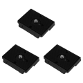 3X Quick Release Plate 1/4 Inch Screw Fit for Bogen 3157N 200PL-14 3030 3130. 
