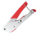Electrician RG59 Wire Stripper F Head Cable Plier Coaxial Cable Crimping Plier Set Tool Kit RG6 Coaxial Compression Tool Compression Connector. 