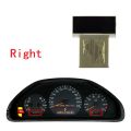 Dashboard LCD Screen Instrument Cluster Display Screen LCD Display Screen for Mercedes Benz C Class W202 E Class W208 CLK W210 SLK 170 Right. 