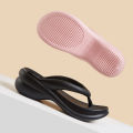 6CM Women Wedges Sandals Female High Heeled Slippers Summer Europe America Fashion Outdoor Flip Flops Clip Platform Slides Shoes.