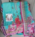 GulAhmed Premium soft cotton digital printed & embroidery Unstitched 3Pcs.