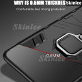 Phone case For VIVO Y18 Back cover Shockproof Armor Bumper Stand with Holder Ring Cover casing For Vivo Y18 Cover cases. 