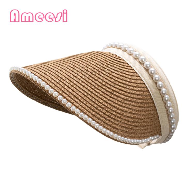 Ameesi%20Straw%20Hat%20Fine%20Workmanship%20Multiple%20Colors%20Empty%20Hole%20Sun%20Hat%20-%20Image%207